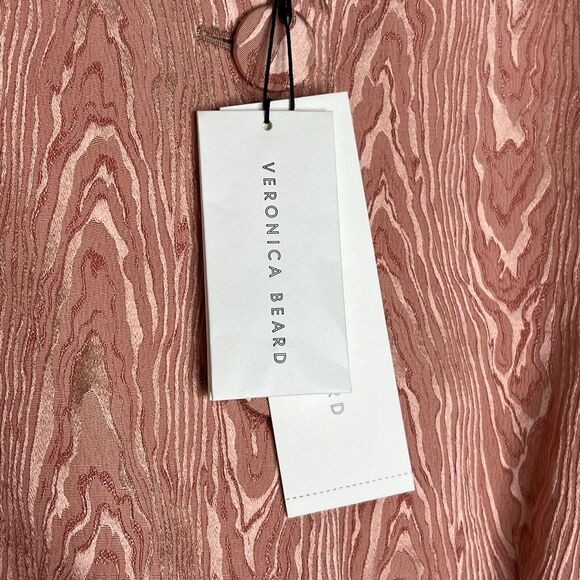 Veronica Beard Eris Women's Textured Blazer Suit Jacket Blush Pink Size 8 NEW - Picture 7 of 13